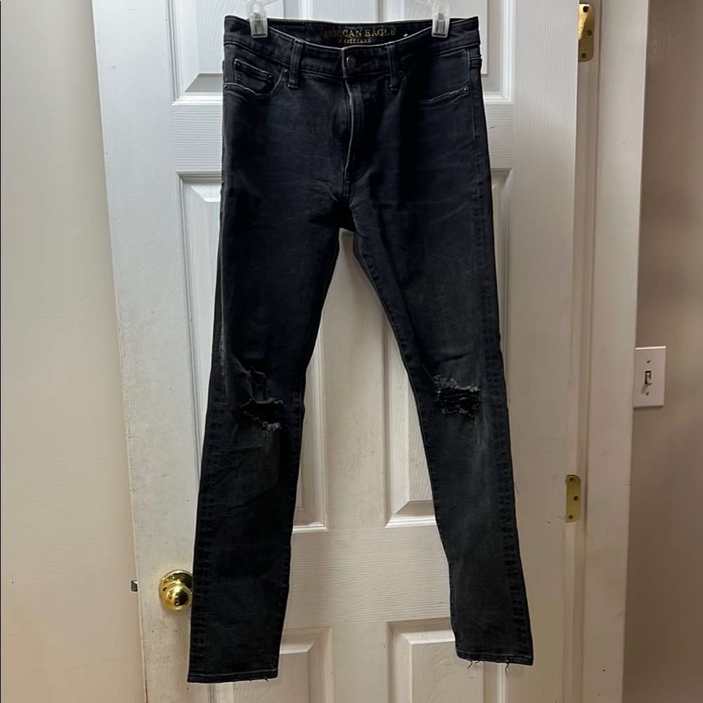 American Eagle black jean